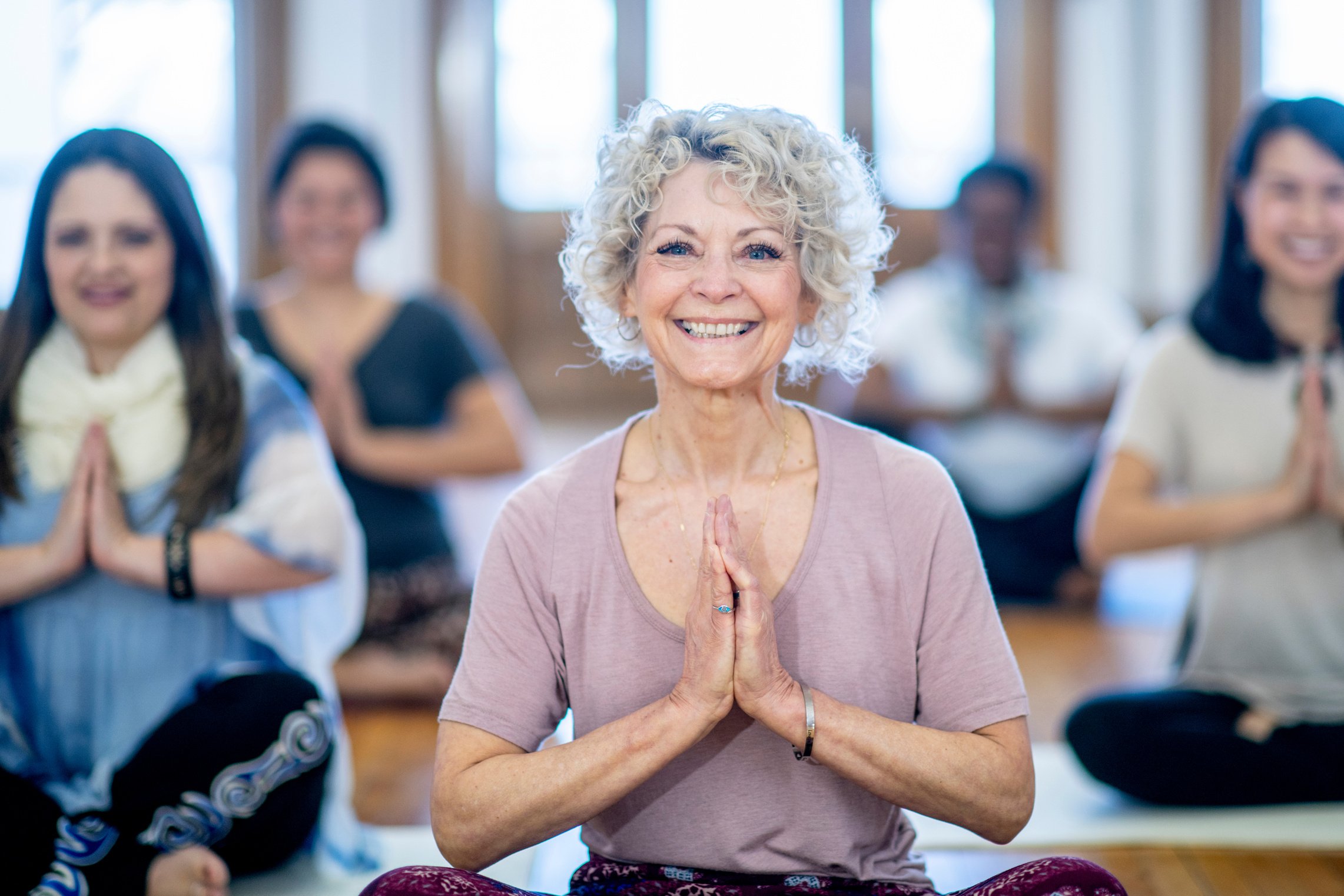 Meditating Women